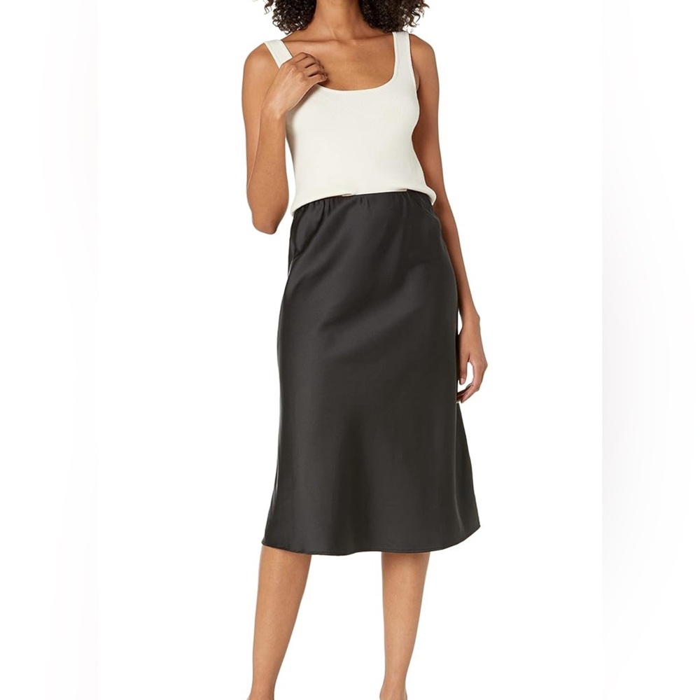 The Drop Maya Women’s Silky Slip Skirt